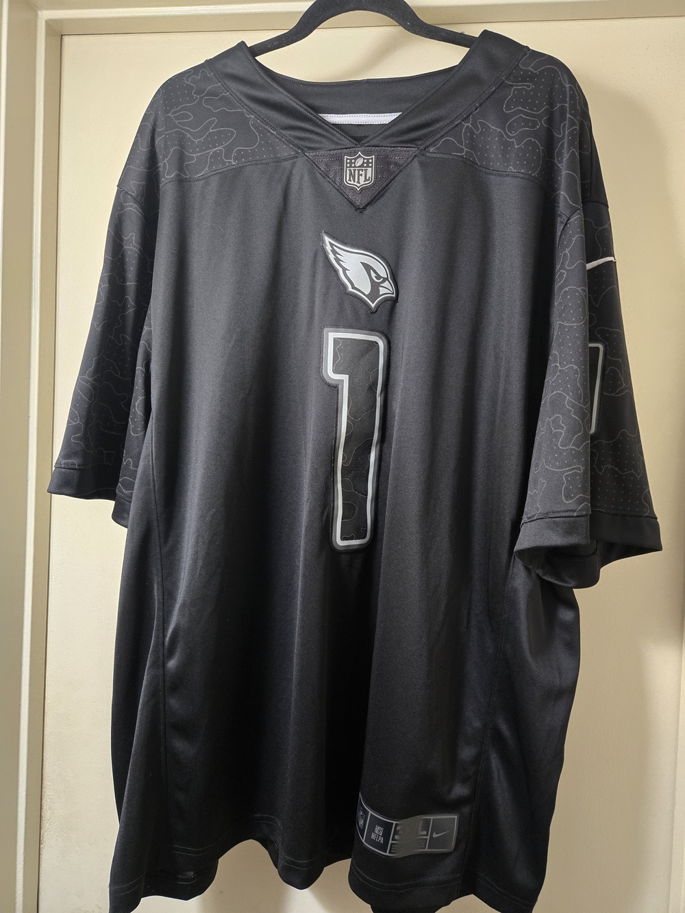 Nike Arizona Cardinals Kyler Murray #1 NFL Black Jersey Men’s 3XL